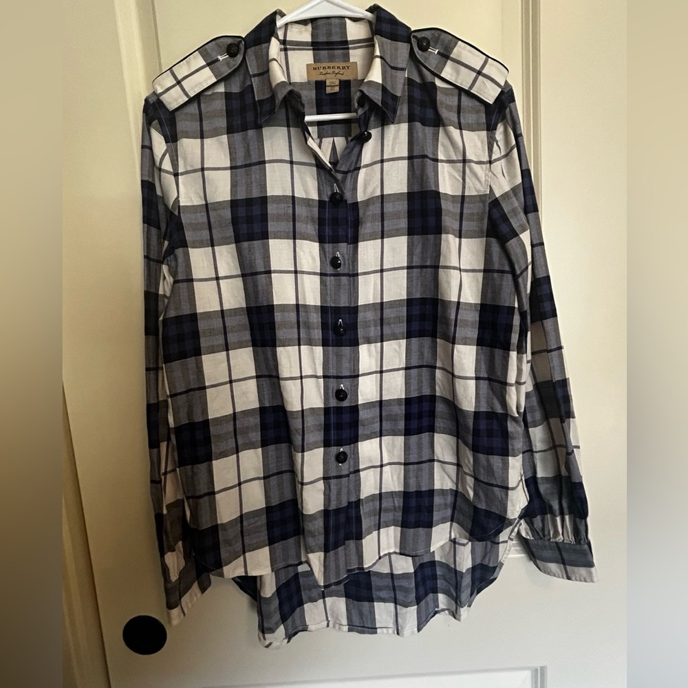 Burberry Women’s Longsleeves Flannel Shirt US Size 4